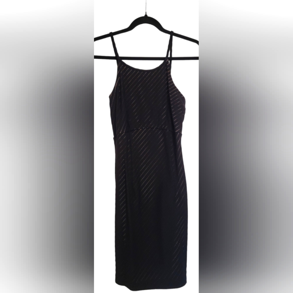 Petite small Black mini dress. Feeling sexy, dress to kill.